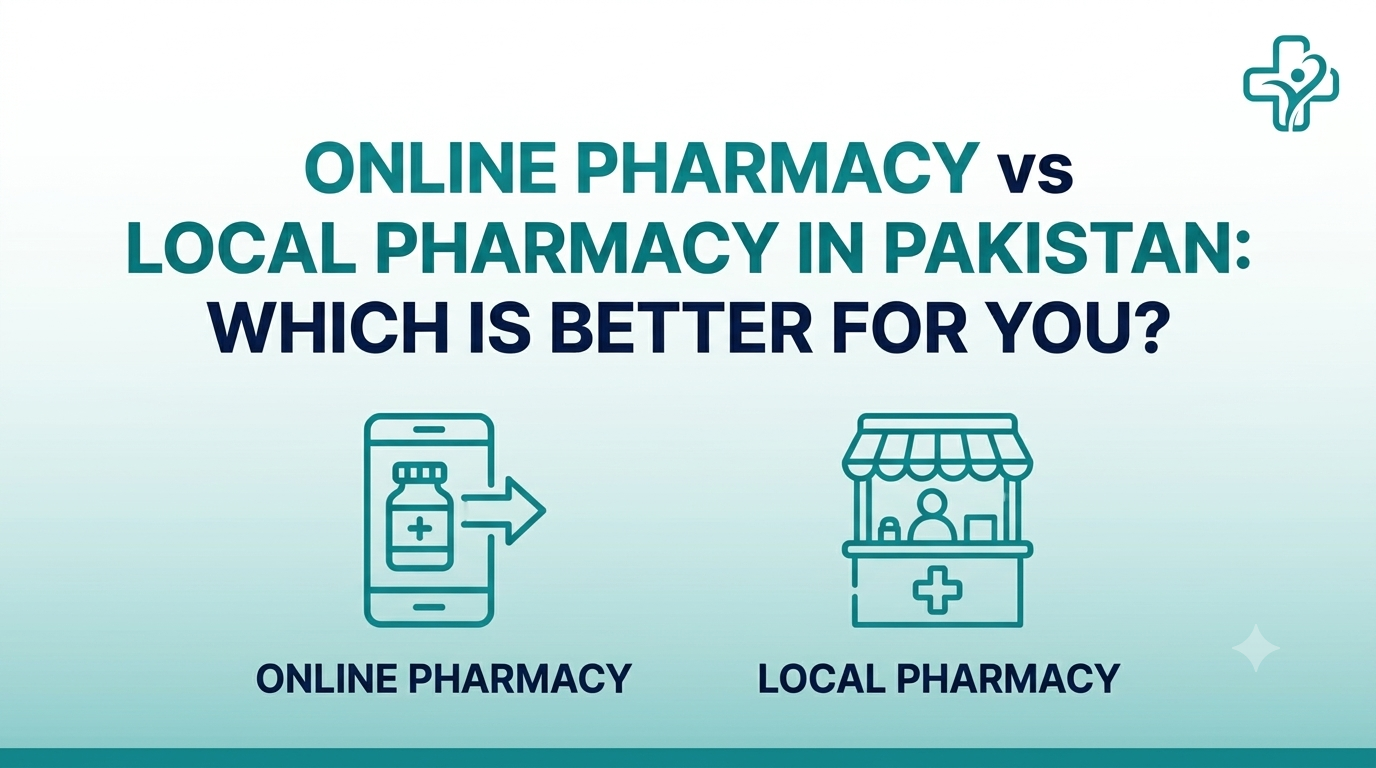 Online Pharmacy vs Local Pharmacy in Pakistan: Which Is Better for You?